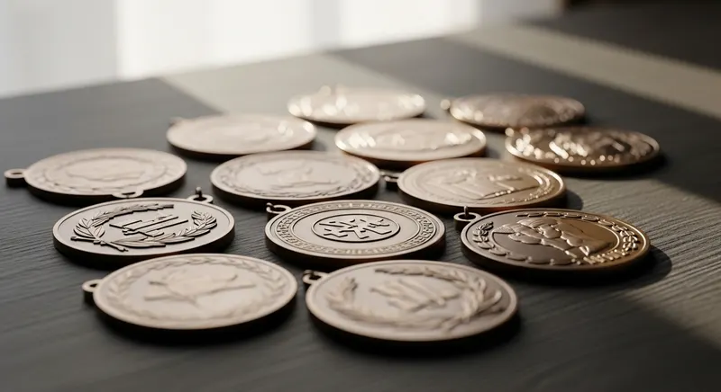 bronze medals - promotional merchandise